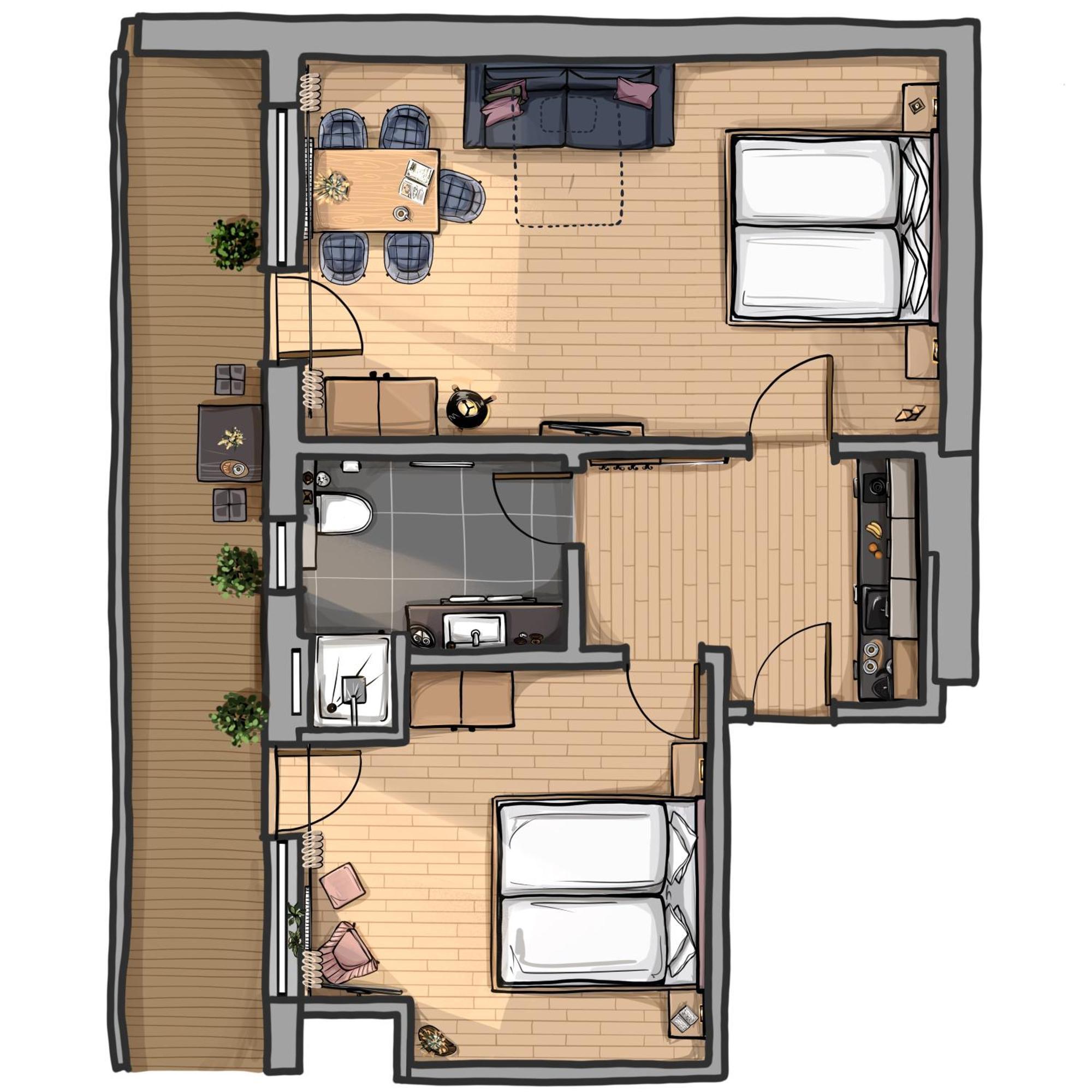 Appartements Sonnalm Berwang Exterior foto